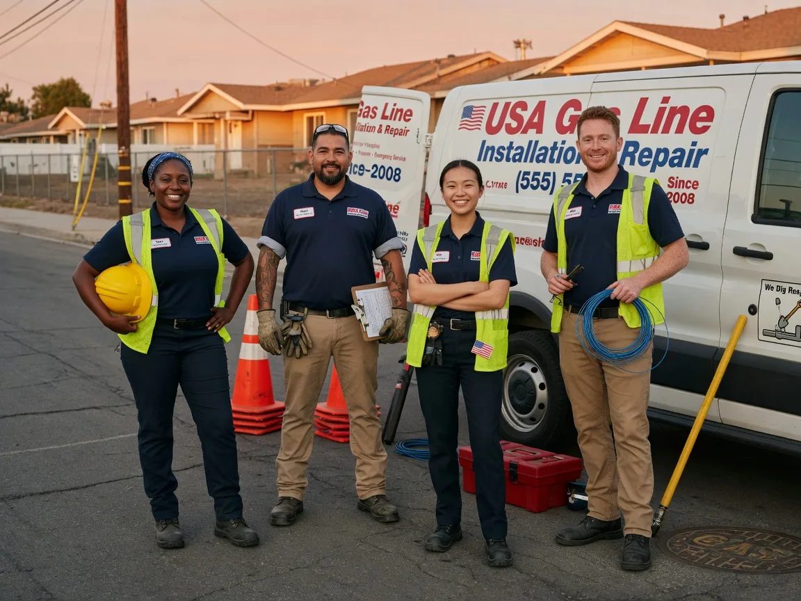 Gas Line Installation company in Van, TX